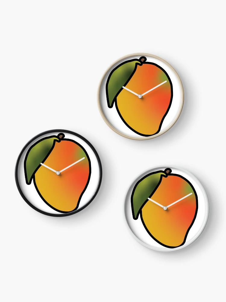 Thumbnail 3 of 4, Clock, Mango designed and sold by DailyMangoStore.