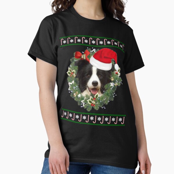 Vista previa del artículo con la obra «Camiseta Border Collie para perro Border Collie», diseñado y vendido por KDesigns85.