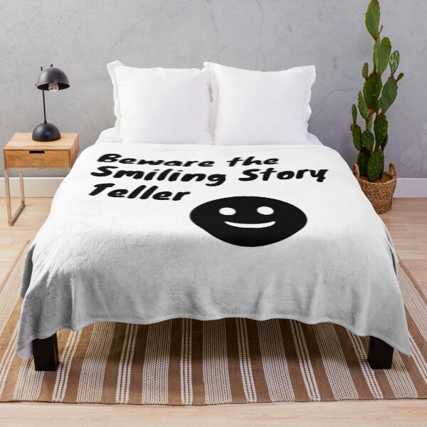 Item preview, Beware the Smiling Story Teller  Essential T-Shirt designed and sold by ATWAK.
