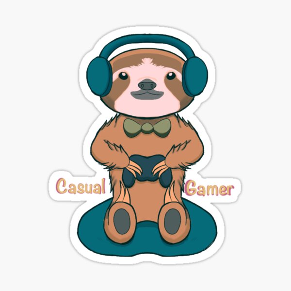 Vista previa del artículo con la obra «Jugador casual», diseñado y vendido por Redjiggs.