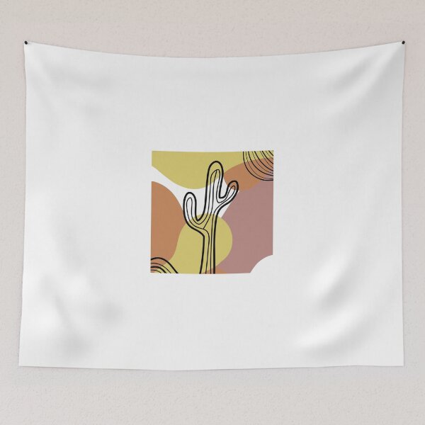 Item preview, Cactus with a yellow-red background designed and sold by kounellis.