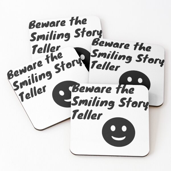 Item preview, Beware the Smiling Story Teller  Essential T-Shirt designed and sold by ATWAK.