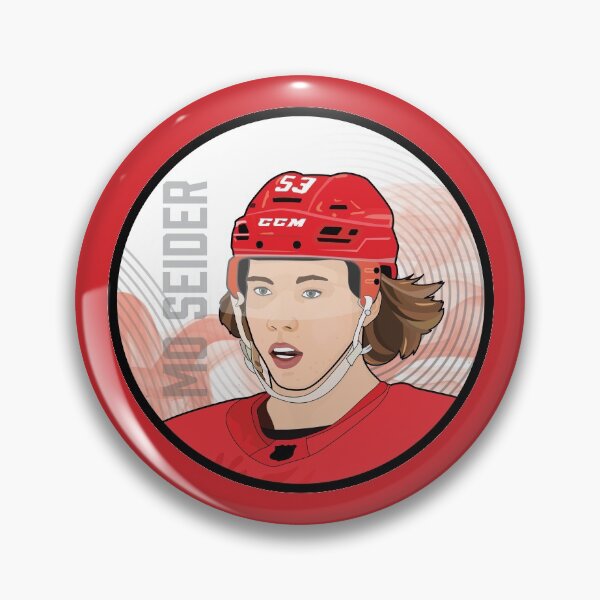 Item preview, Detroit Red Wings - Moritz Seider designed and sold by Eye on the Blueline.