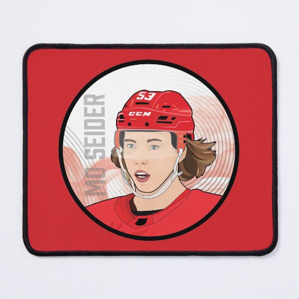 Item preview, Detroit Red Wings - Moritz Seider designed and sold by Eye on the Blueline.