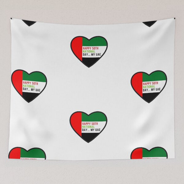 Item preview, UAE National Day, UAE 50th National Day designed and sold by Naked-Alien.