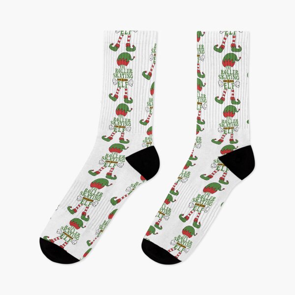Item preview, The Roller Skating Elf Christmas Family Matching Outfits Group Attire designed and sold by onicon.