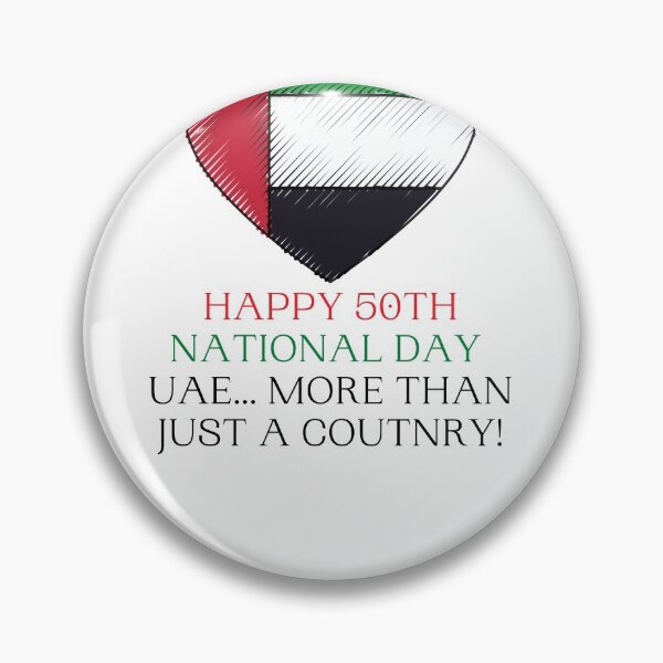 Item preview, UAE National Day, UAE 50th National Day designed and sold by Naked-Alien.