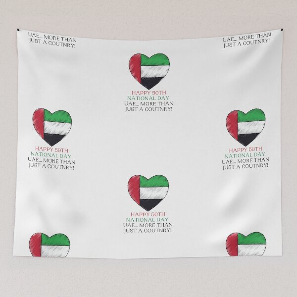 Item preview, UAE National Day, UAE 50th National Day designed and sold by Naked-Alien.