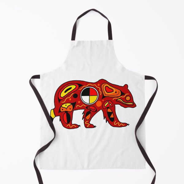Item preview, Medicine Wheel Bear designed and sold by cicadashoppe.