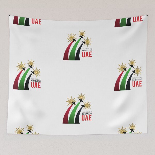 Item preview, UAE National Day, UAE 50th National Day designed and sold by Naked-Alien.