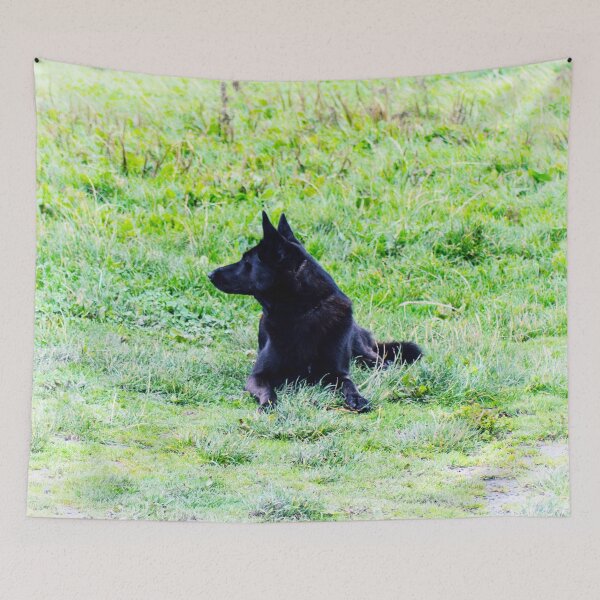 Item preview, Black german shepherd  designed and sold by MarionsArt.