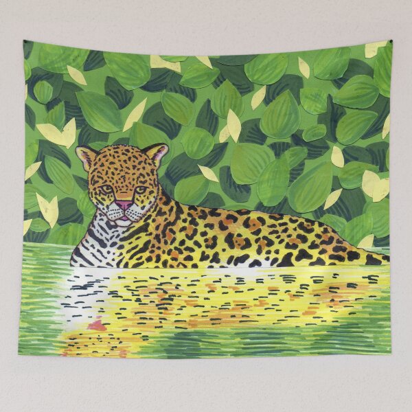 Item preview, Jaguar en el agua designed and sold by Softillusion.