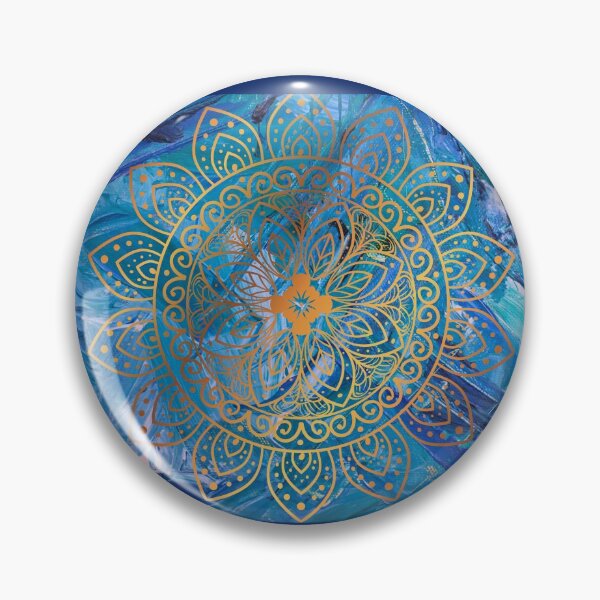 Item preview, Liturgical blue ornamental design designed and sold by CheekyGrace.
