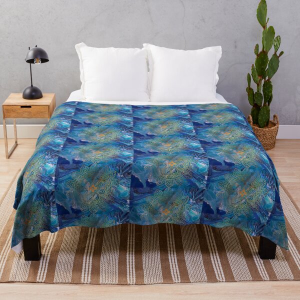 Item preview, Liturgical blue ornamental design designed and sold by CheekyGrace.