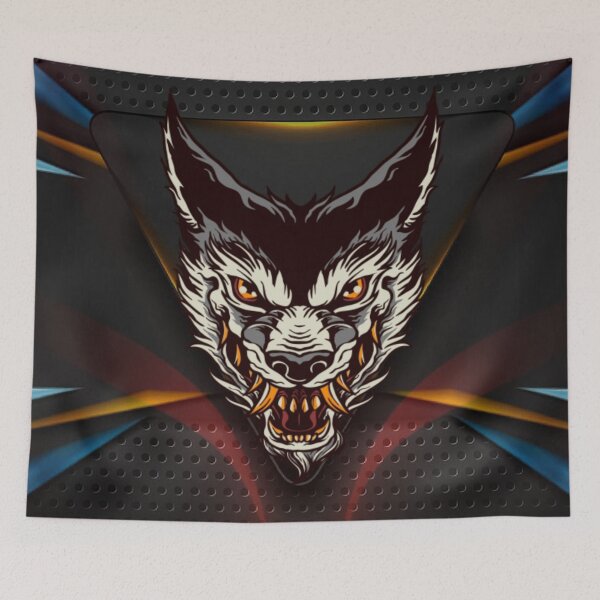 Item preview, Wild wolf designed and sold by Rejcharms.