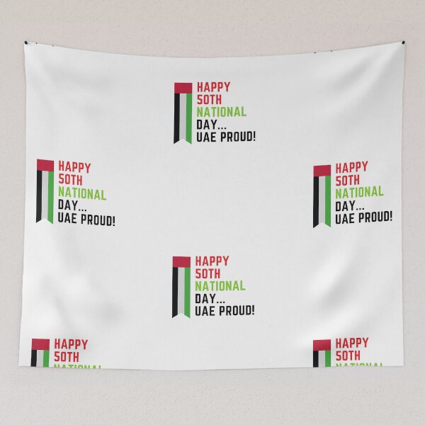 Item preview, UAE National Day, UAE 50th National Day designed and sold by Naked-Alien.
