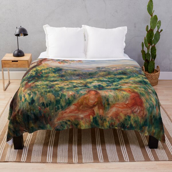 Item preview, Impressionism Painting Landscape (Paysage) (1916) by Pierre-Auguste Renoir designed and sold by Designedbysm.