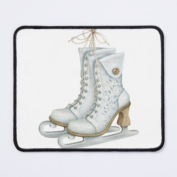 Item preview, Old Fashion Ice Skates in watercolor designed and sold by smnessen.
