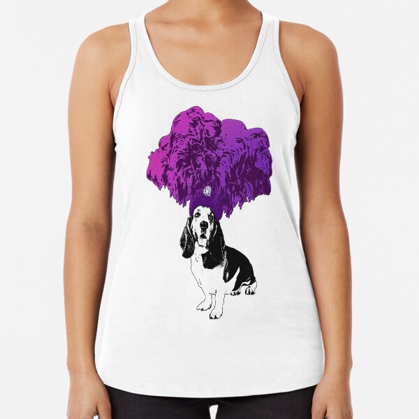Showgirls Just Wanna Have Fun Racerback Tank Top