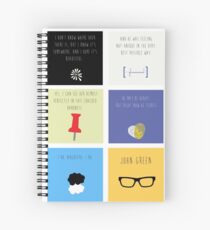 Last Words - John Green edition Spiral Notebook