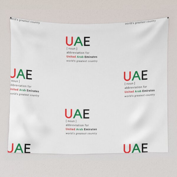 Item preview, UAE National Day, UAE 50th National Day designed and sold by Naked-Alien.