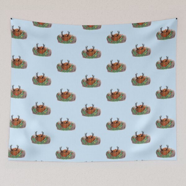 Item preview, Merry Christmas Pigmas Guinea Pig with Antlers Pack designed and sold by Artventurous.
