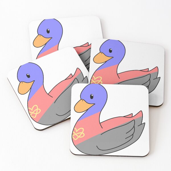 Item preview, Pastel Polyamorous Duck designed and sold by ceolsonart.