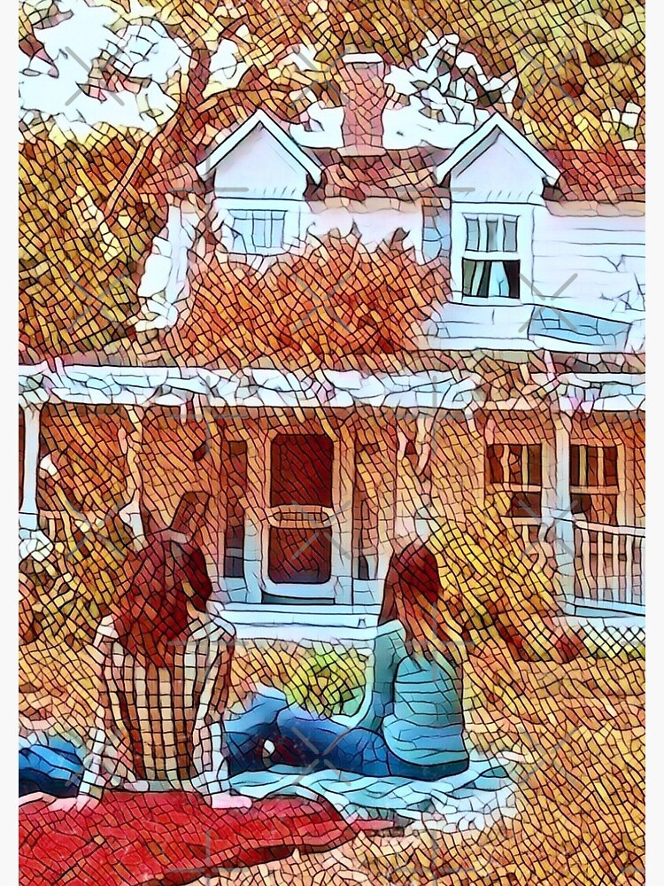 Thumbnail 3 of 3, Spiral Notebook, Picnic at the Inn - Old House designed and sold by Felipe Levin.