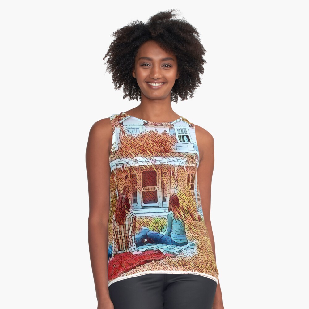 Item preview, Sleeveless Top designed and sold by flevin.