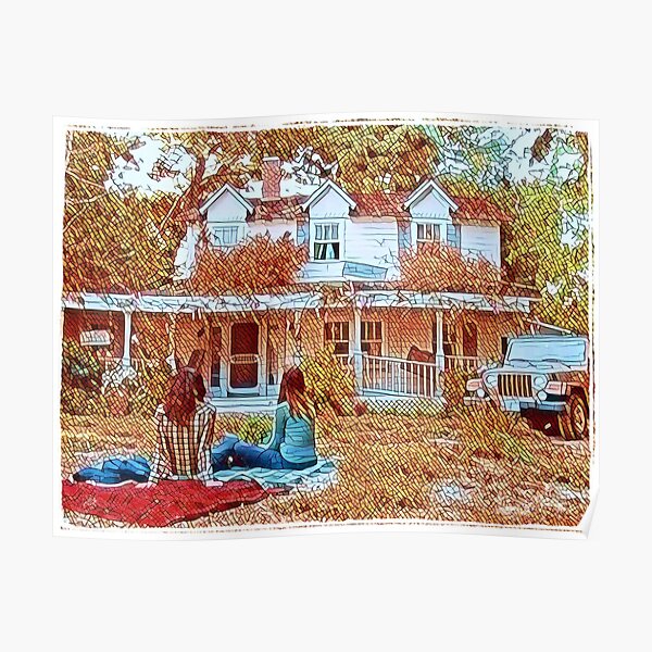 Picnic at the Inn - Old House Poster