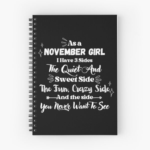 Item preview, November Birthday Quotes Cute for november birthday woman designed and sold by NishiiAgrawal.