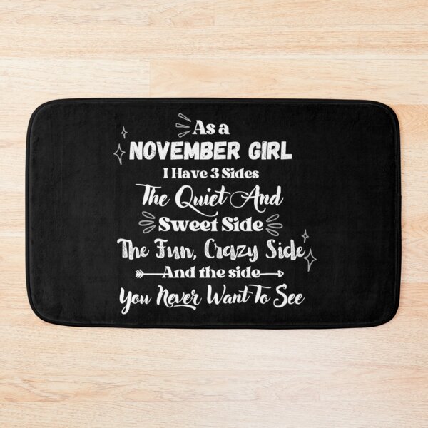 Item preview, November Birthday Quotes Cute for november birthday woman designed and sold by NishiiAgrawal.