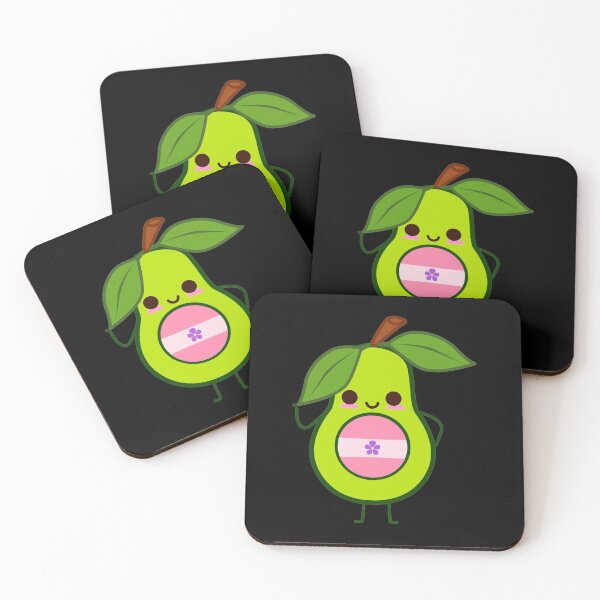 Item preview, Subtle Sapphic Avocado. sapphic avocado. wlw avocado designed and sold by tiredandbored.