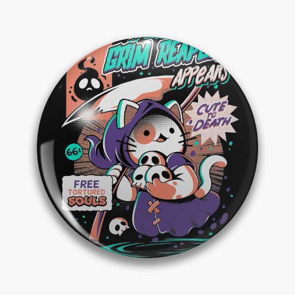 Item preview, Grim Reapurr designed and sold by Ilustrata®.