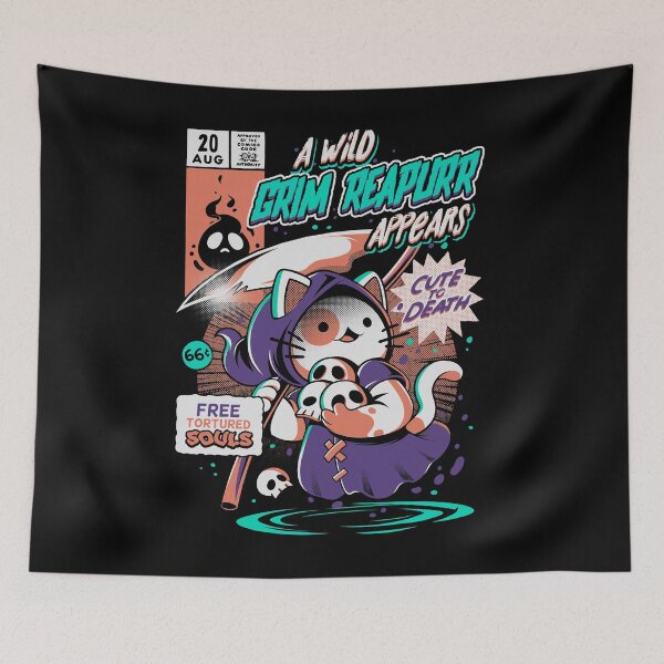Item preview, Grim Reapurr designed and sold by Ilustrata®.
