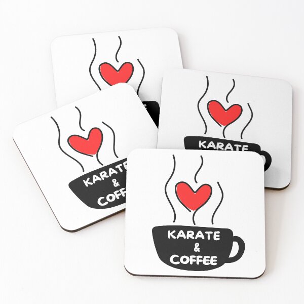 Item preview, Karate & coffee designed and sold by TheGreenGoat.