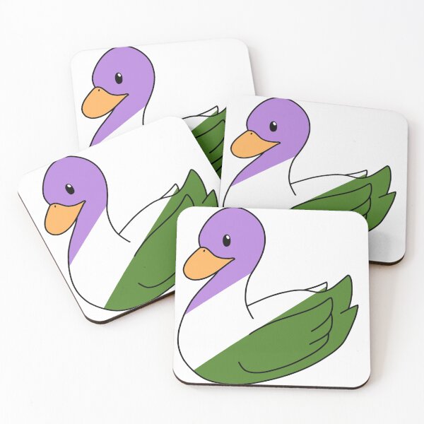Item preview, Genderqueer Duck designed and sold by ceolsonart.