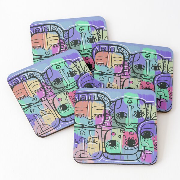 Item preview, Colorful totem designed and sold by Evuarts.
