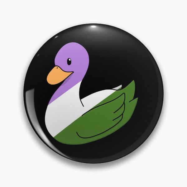 Item preview, Genderqueer Duck designed and sold by ceolsonart.