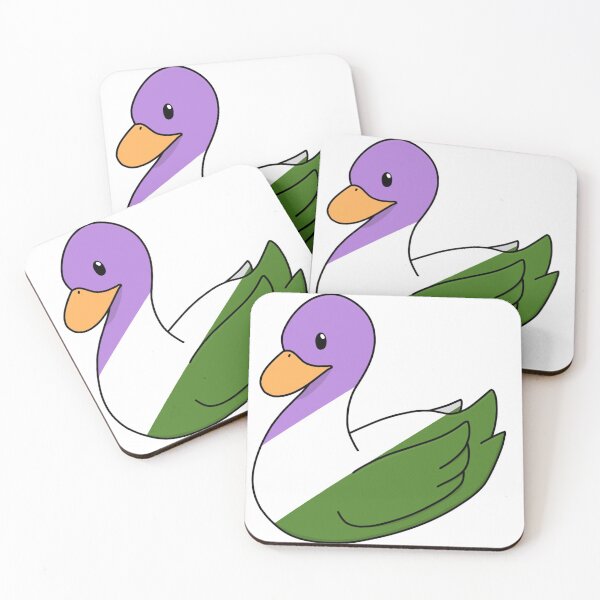 Item preview, Genderqueer Duck designed and sold by ceolsonart.