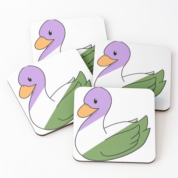 Item preview, Light Genderqueer Duck designed and sold by ceolsonart.