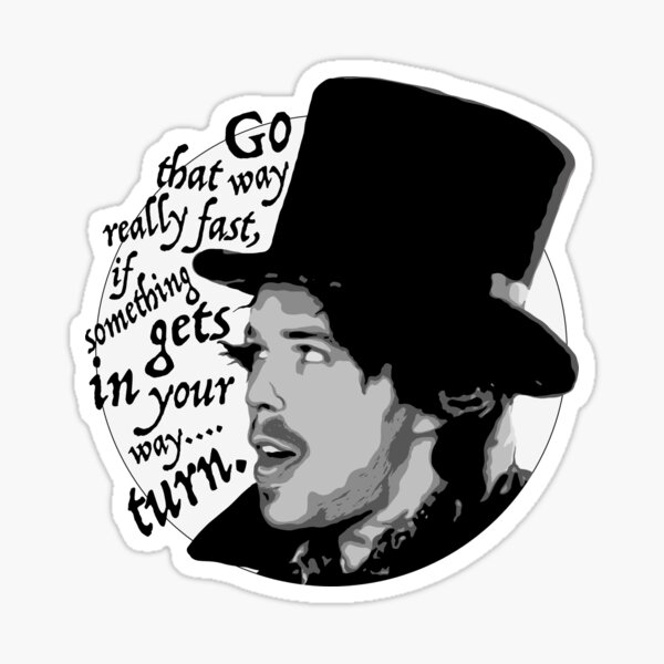 Go that way... Sticker