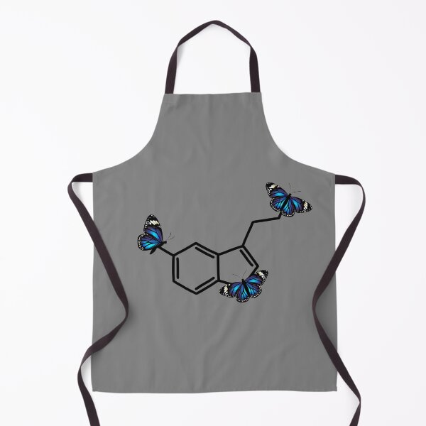 Item preview, Blue Monarch Butterfly Serotonin Structure  designed and sold by the-bangs.