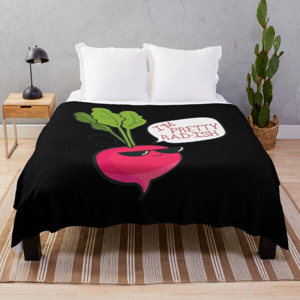 Item preview, I'm Pretty Rad-Ish Funny Vegetarian Vegan Radish designed and sold by Dressed For Duty.