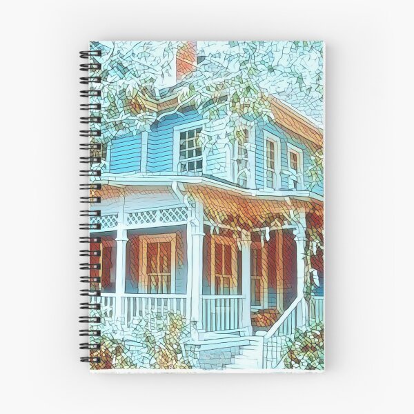 Item preview, La casa de las niñas - Azul designed and sold by Fenay Designs.