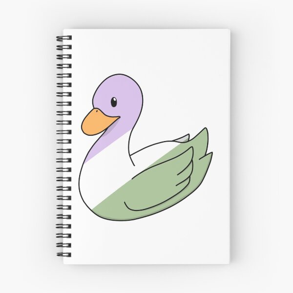 Item preview, Pastel Genderqueer Duck designed and sold by ceolsonart.