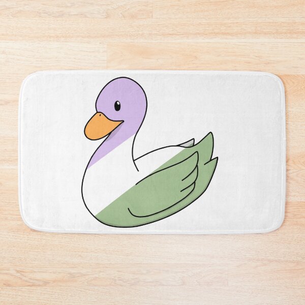 Item preview, Pastel Genderqueer Duck designed and sold by ceolsonart.