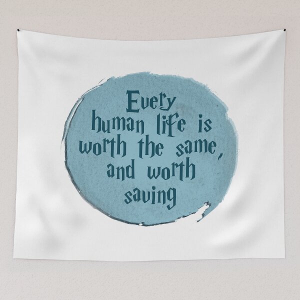 Item preview, Every human life is woth the same, and worth saving designed and sold by RafaTakami.