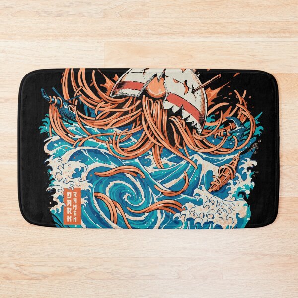 Item preview, Black Dark Great Ramen off Kanagawa designed and sold by Ilustrata®.