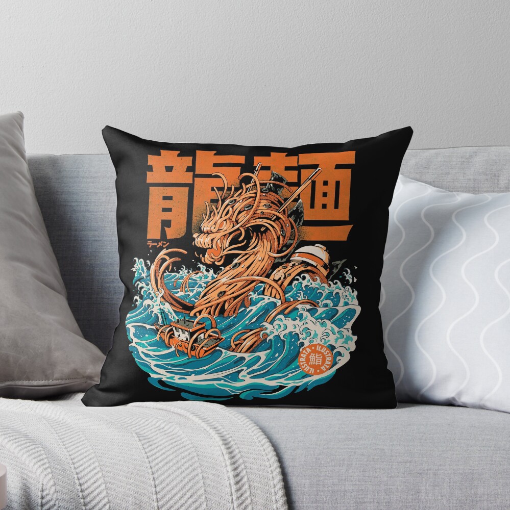 Item preview, Throw Pillow designed and sold by ilustrata.